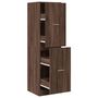 Voir la diapositive 2 : VIDAXL Armoire apothicaire chene marron 40x41x144,5 cm bois ingenierie