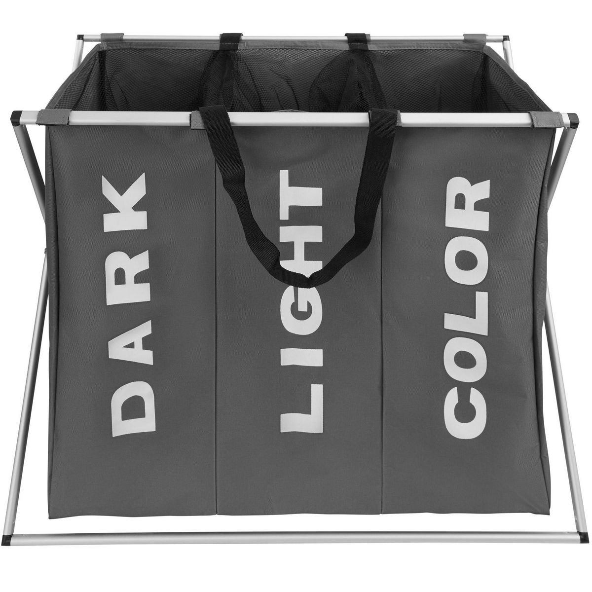 tectake Panier à linge triple