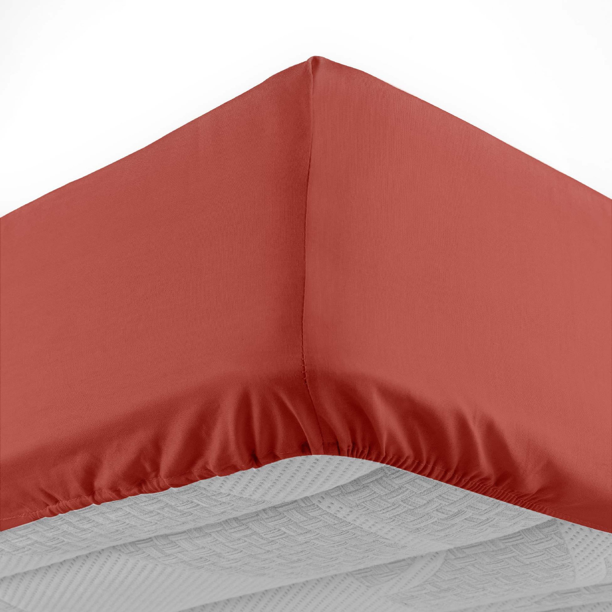 Voir la diapositive 4 : Eden Drap housse en coton line design et moderne