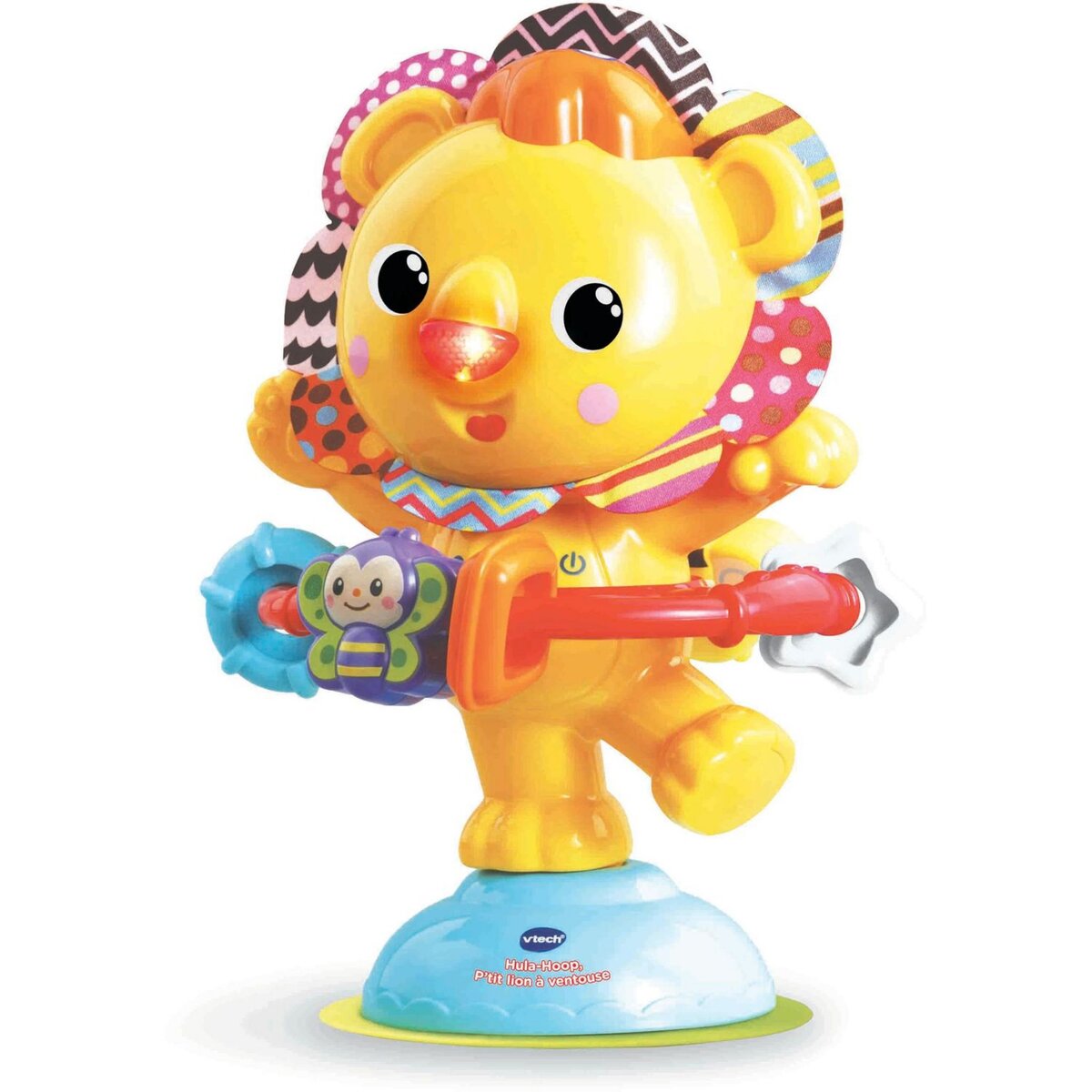 VTECH Hula-Hoop - P'tit lion à ventouse jaune