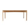 Voir la diapositive 4 : KB8 Table basse en MDF rectangulaire - L.90 x H. 48 cm - Beige