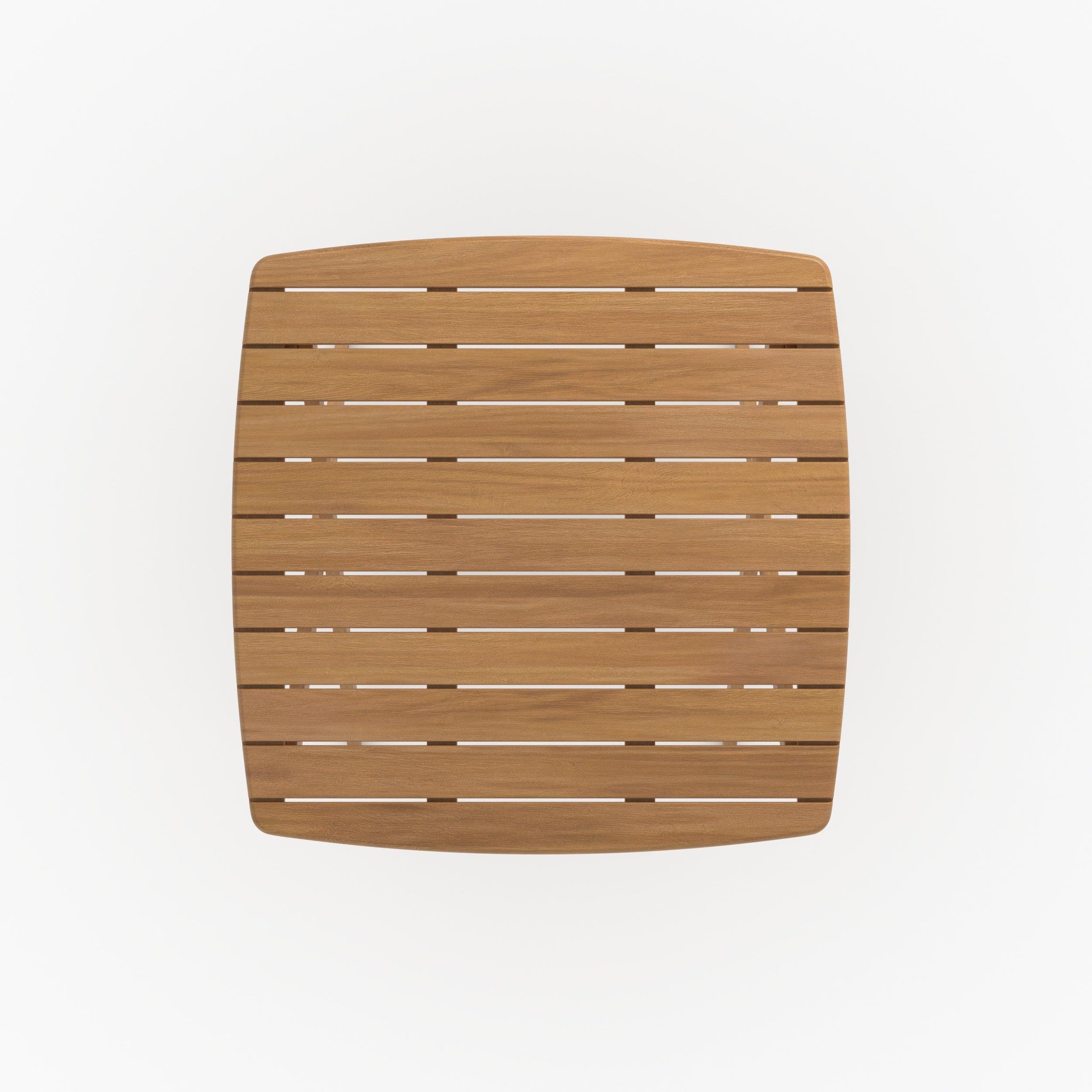 Voir la diapositive 3 : MAISON PAVANE Table de jardin pliante carrée en bois d'acacia huilé 2 personnes-siquijor