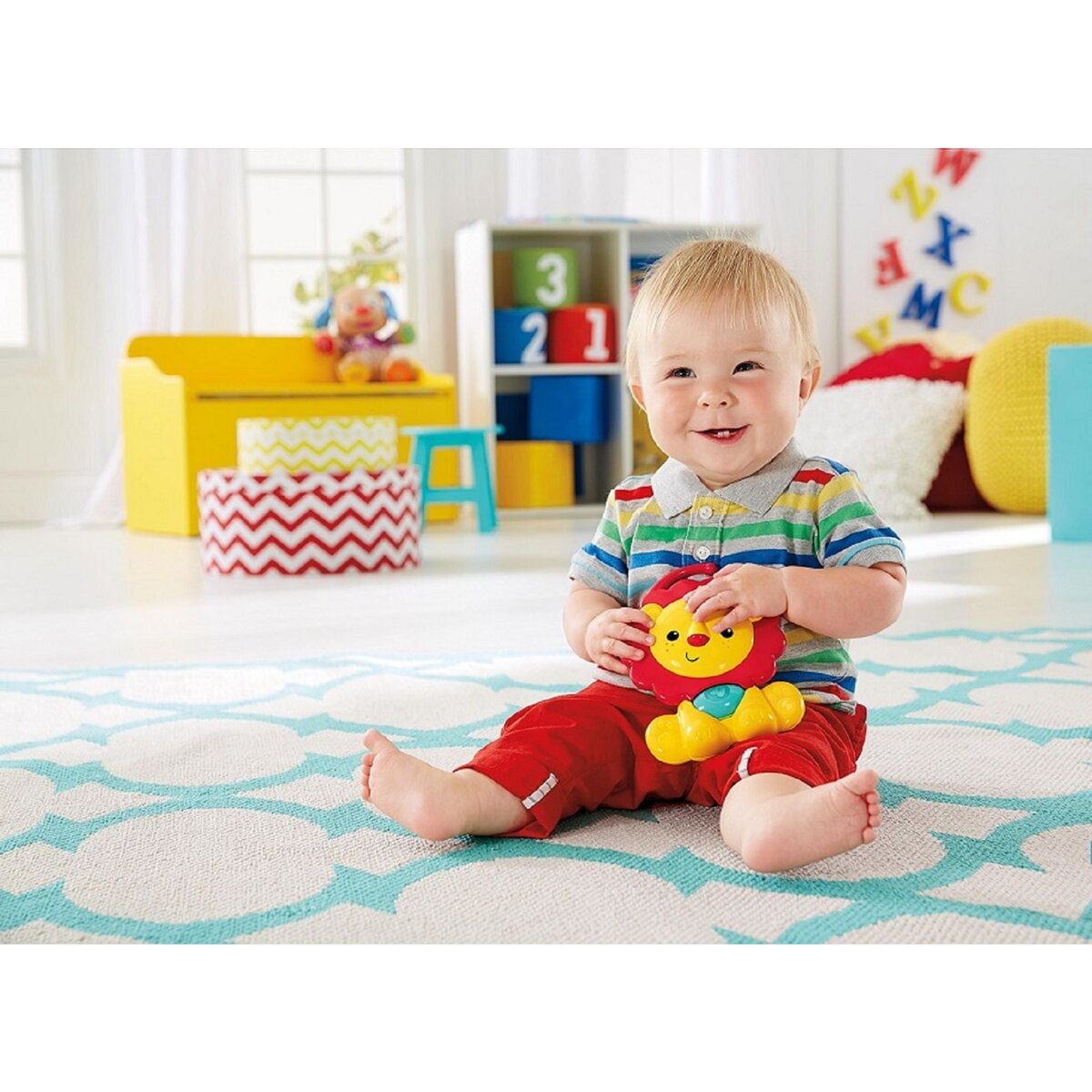 Fisher price Tapis d'éveil Amis de la jungle 3 en 1 