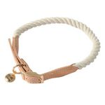 Paris Prix Collier Pour Chien Réglable  City  70cm Écru