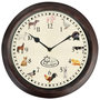 Voir la diapositive 2 : ESSCHERT DESIGN Esschert Design Horloge avec sons d'animaux de ferme