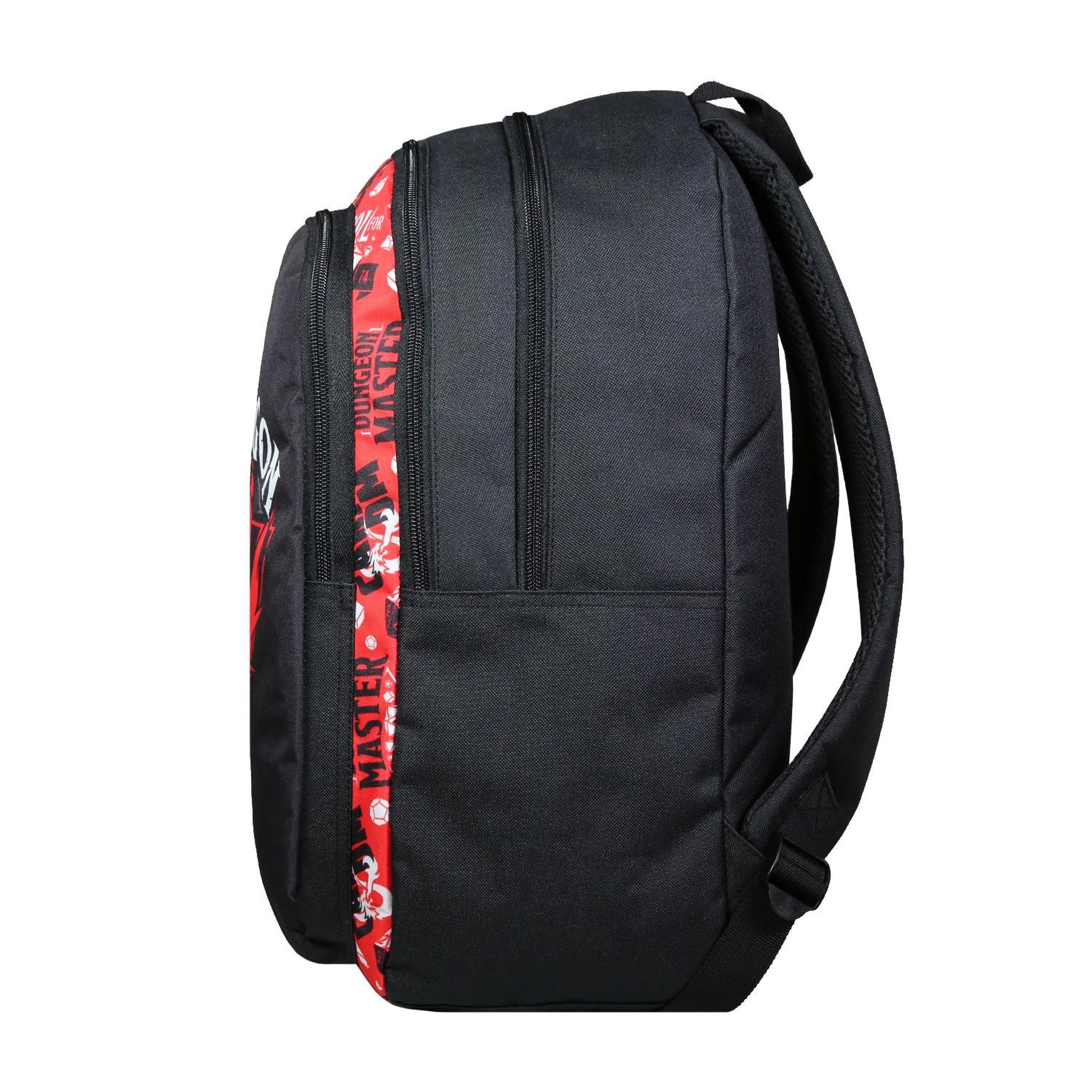 Voir la diapositive 3 : Bagtrotter BAGTROTTER Sac à dos 2 compartiments Donjons & Dragons Noir