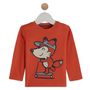 Voir la diapositive 1 : INEXTENSO T-shirt manches longues renard bébé garçon
