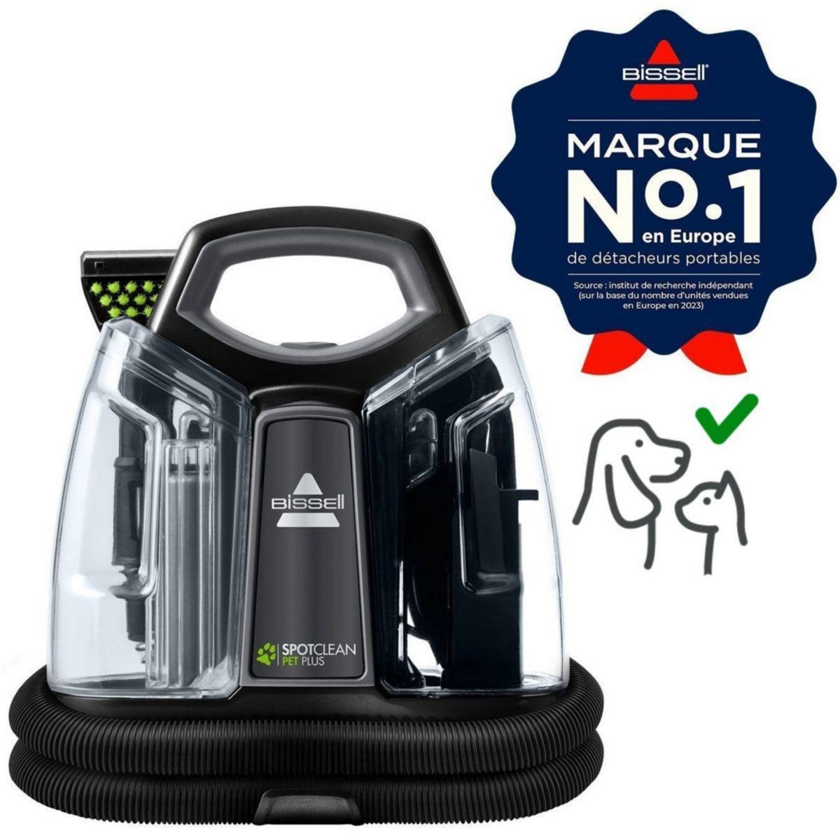 BISSELL Nettoyeur détacheur SpotClean Pet plus 37241