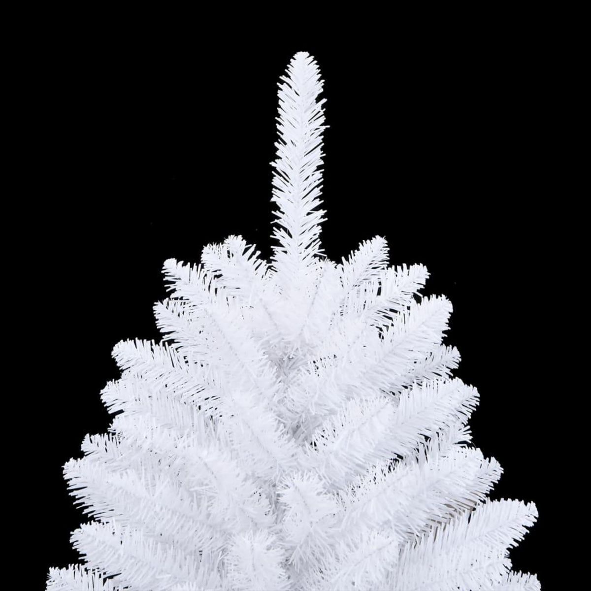 VIDAXL Sapin de Noël artificiel a charnieres avec support blanc 120 cm