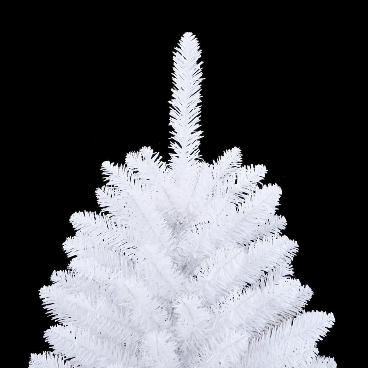 VIDAXL Sapin de Noël artificiel a charnieres avec support blanc 120 cm