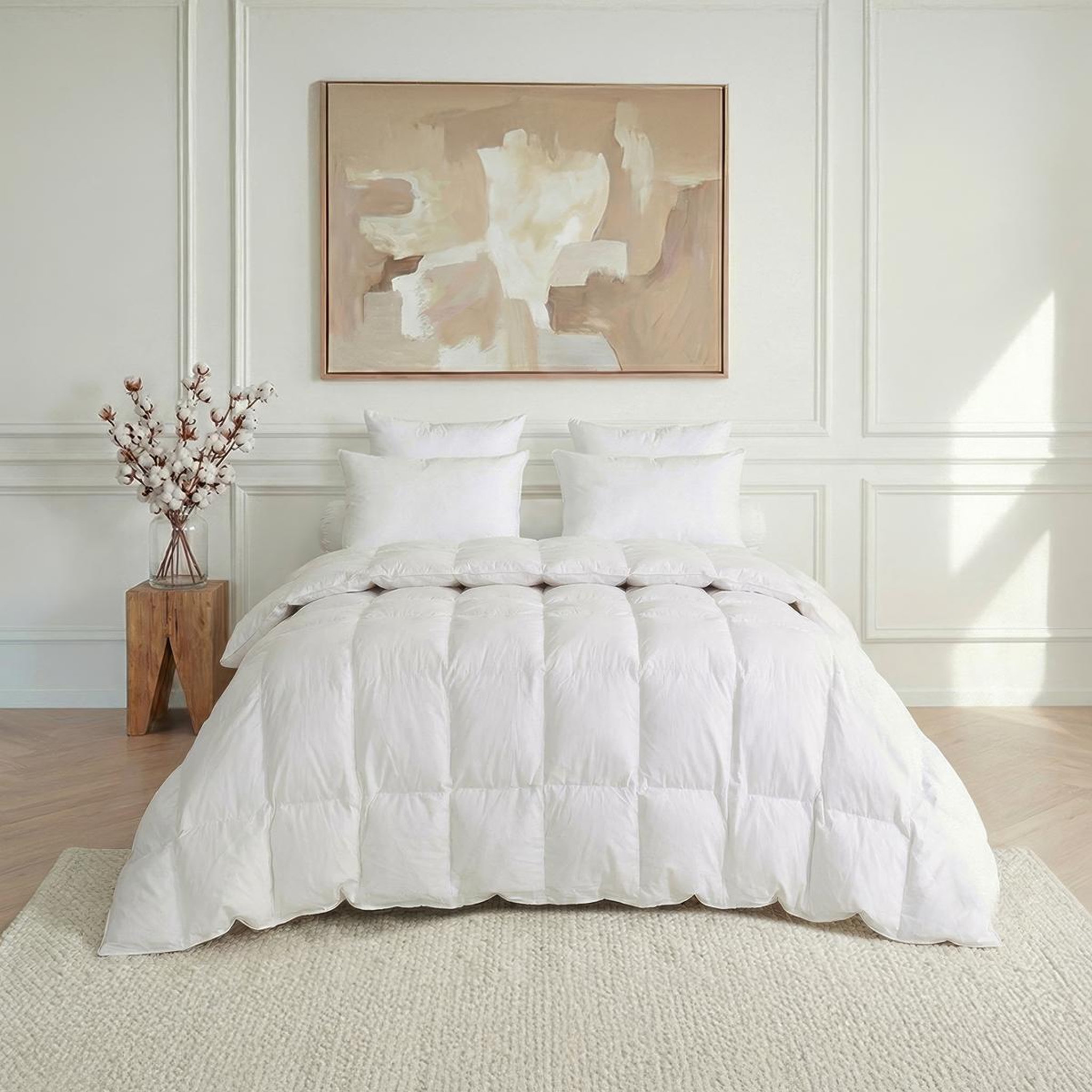 Voir la diapositive 3 : DODO Couette duvet Tradition TEMPEREE - 70% Duvet d'Oie