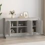 Voir la diapositive 3 : VIDAXL Buffet gris beton 102x35x55 cm bois d'ingenierie