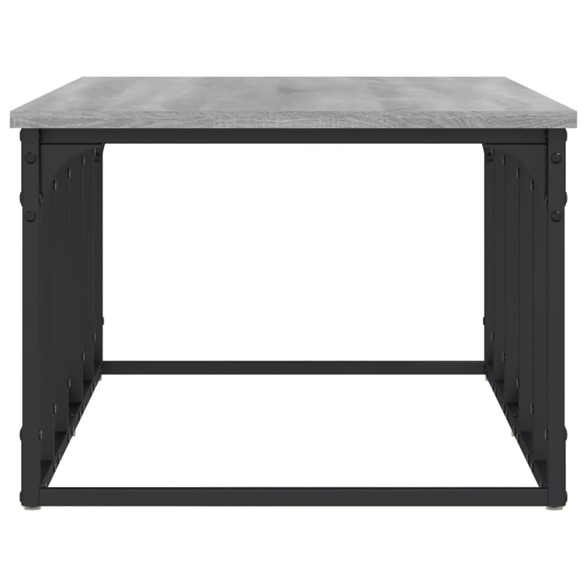 Voir la diapositive 5 : VIDAXL Table basse sonoma gris 100x50x35,5 cm bois d'ingenierie