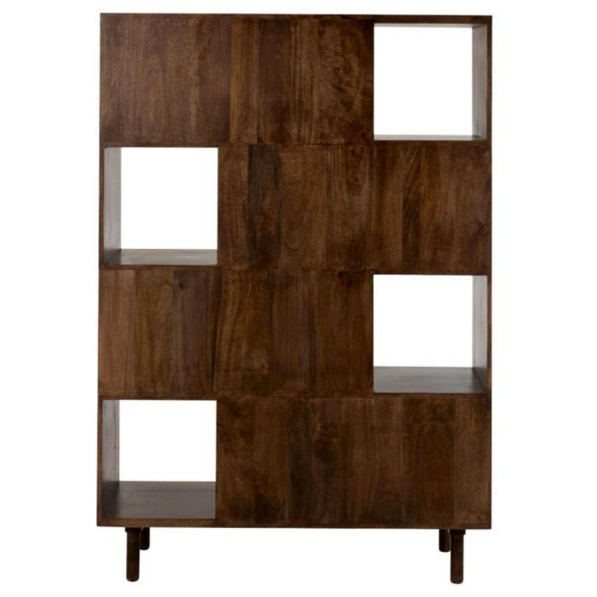 Paris Prix Étagère 4 Niveaux Design  Rafi  167cm Marron