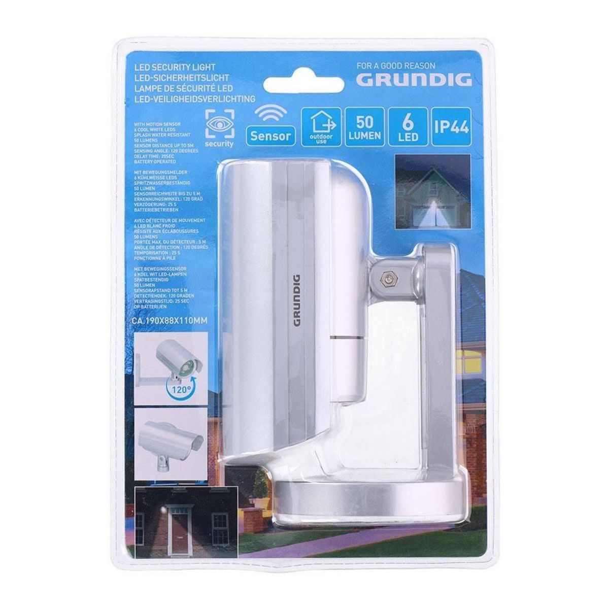 EDM Lampe de sécurité LED