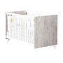 Voir la diapositive 1 : BABY PRICE  Lit bébé sommier réglable  60x120cm SCANDI coloris gris 