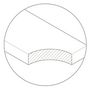 Voir la diapositive 3 : TINEO Matelas bébé confort XXL 60x120 cm, épaisseur 15 cm