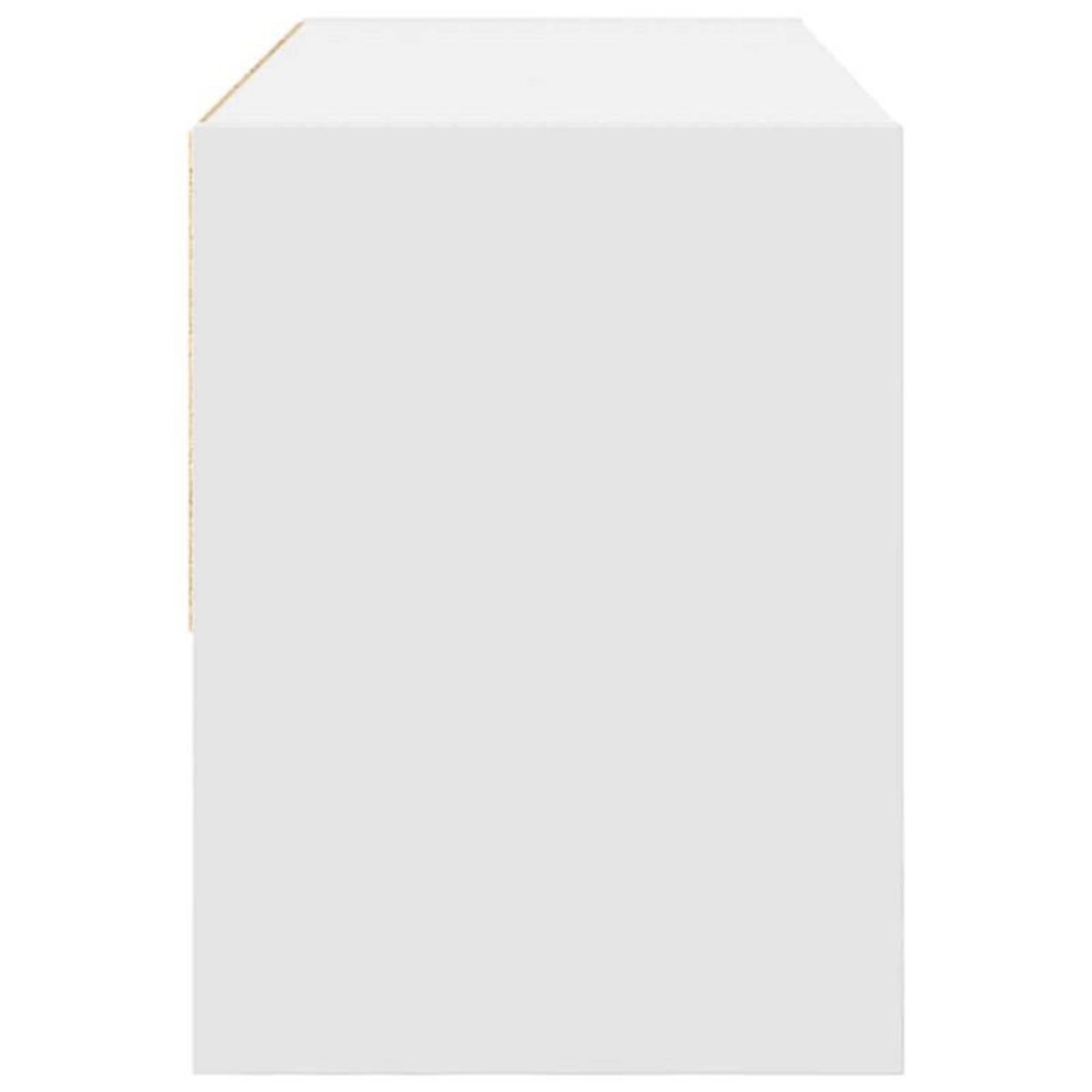 VIDAXL Étagère à chaussures empilable blanc 89,5x30x40 cm