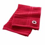 Paris Prix Essuie-Main en Éponge  Suzette  50x50cm Rouge