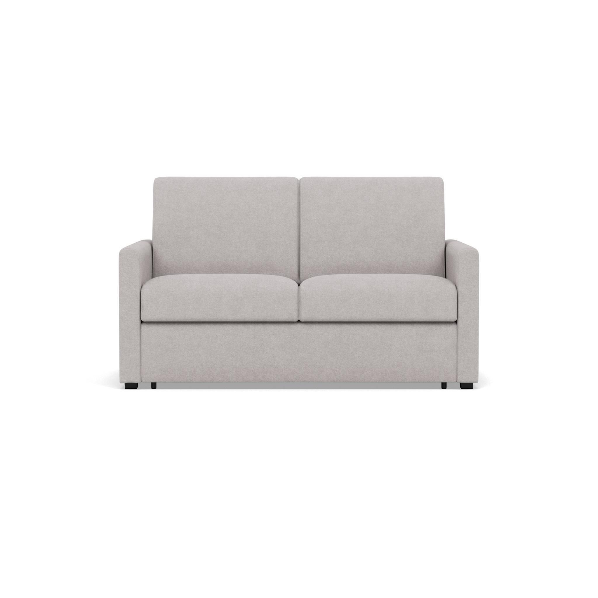 Voir la diapositive 1 : BEST MOBILIER Julia - canapé lit 3 places convertible express couchage quotidien 140 cm matelas 14 cm en tissu