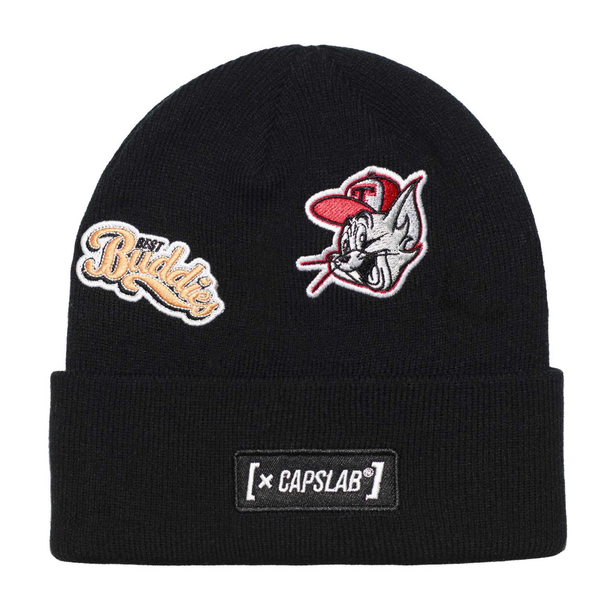 Voir la diapositive 1 : CAPSLAB Bonnet avec badges Tom