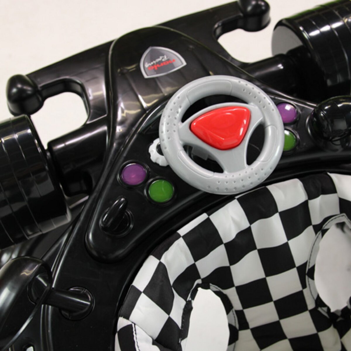 NANIA Trotteur bébé racing de 9 à 12kg noir