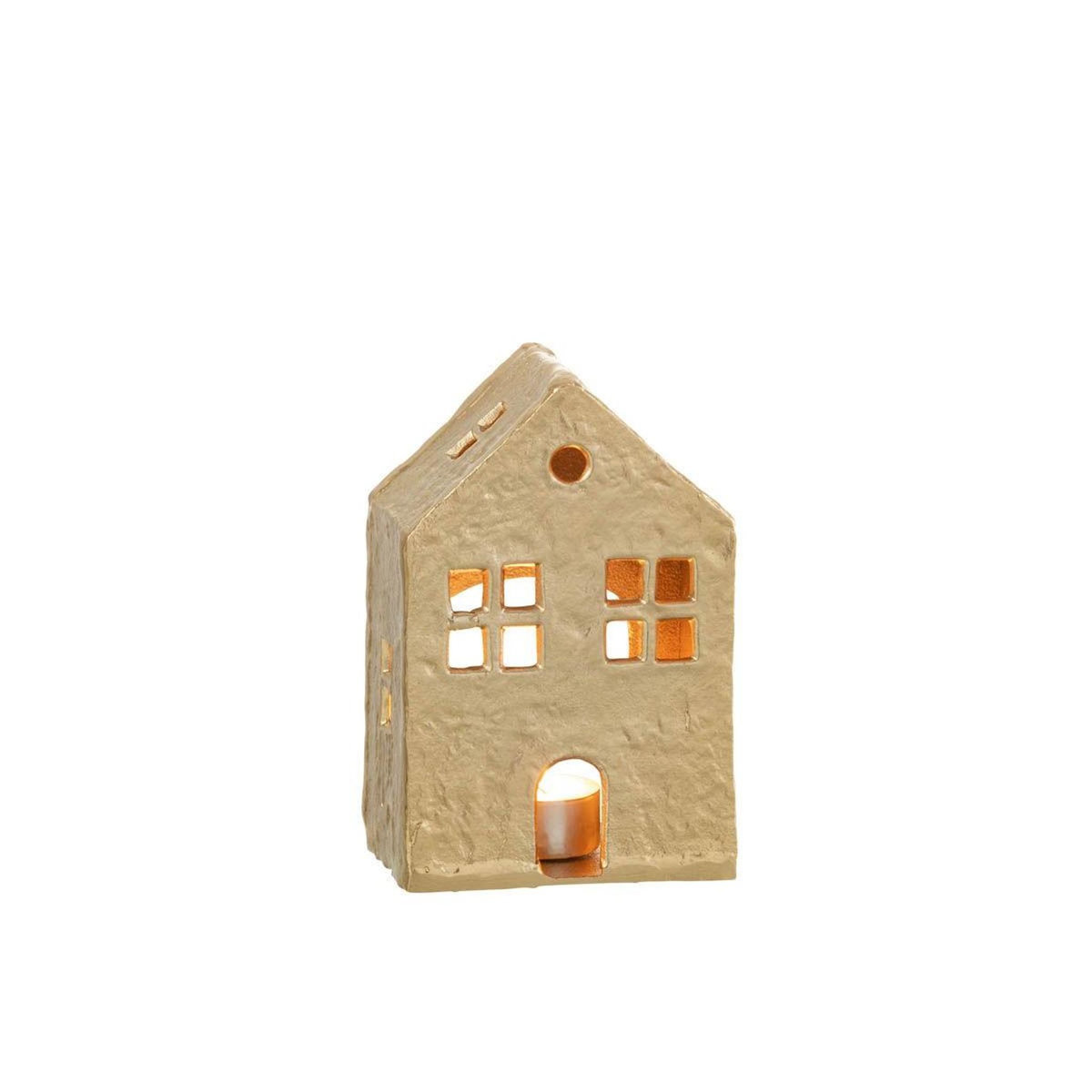 Paris Prix Bougeoir Déco 1 Bougie  Maison  19cm Or
