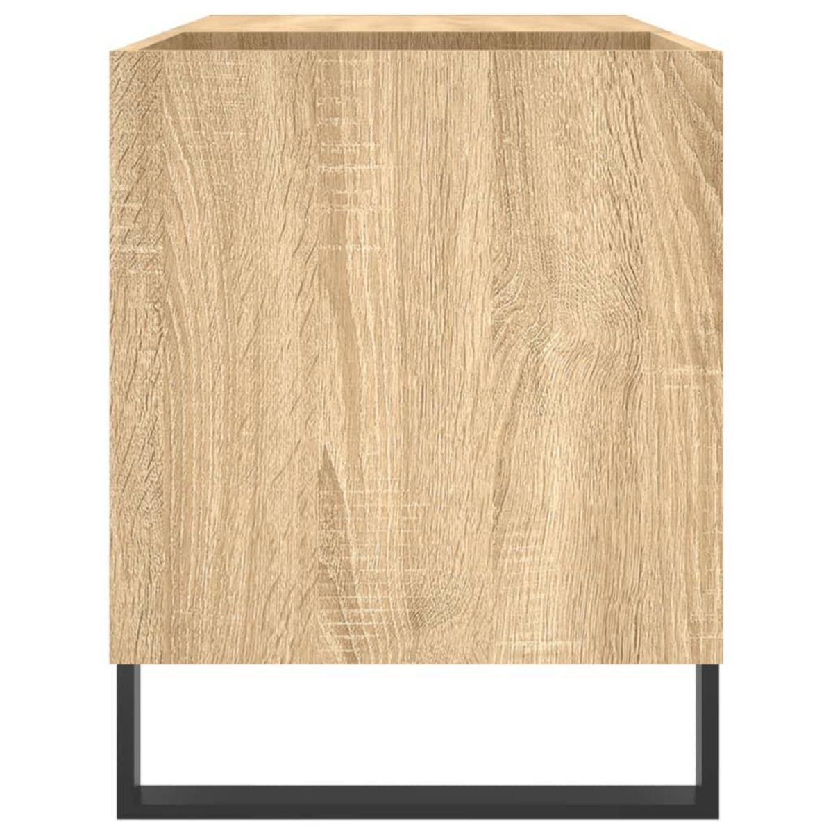 VIDAXL Armoire a disques chene sonoma 85x38x48 cm bois d'ingenierie