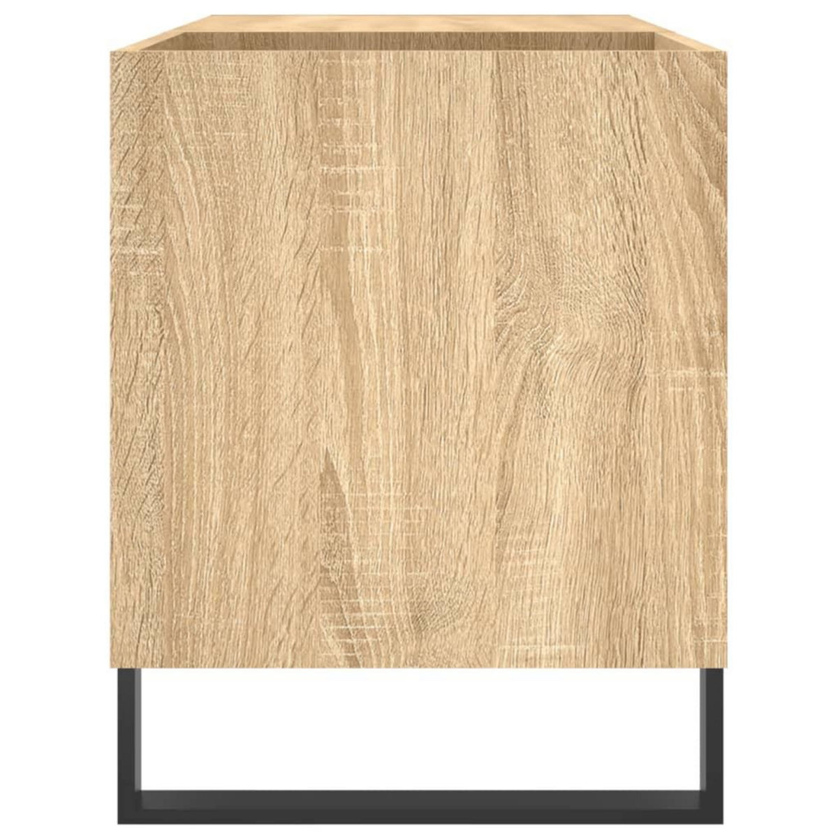 VIDAXL Armoire a disques chene sonoma 85x38x48 cm bois d'ingenierie