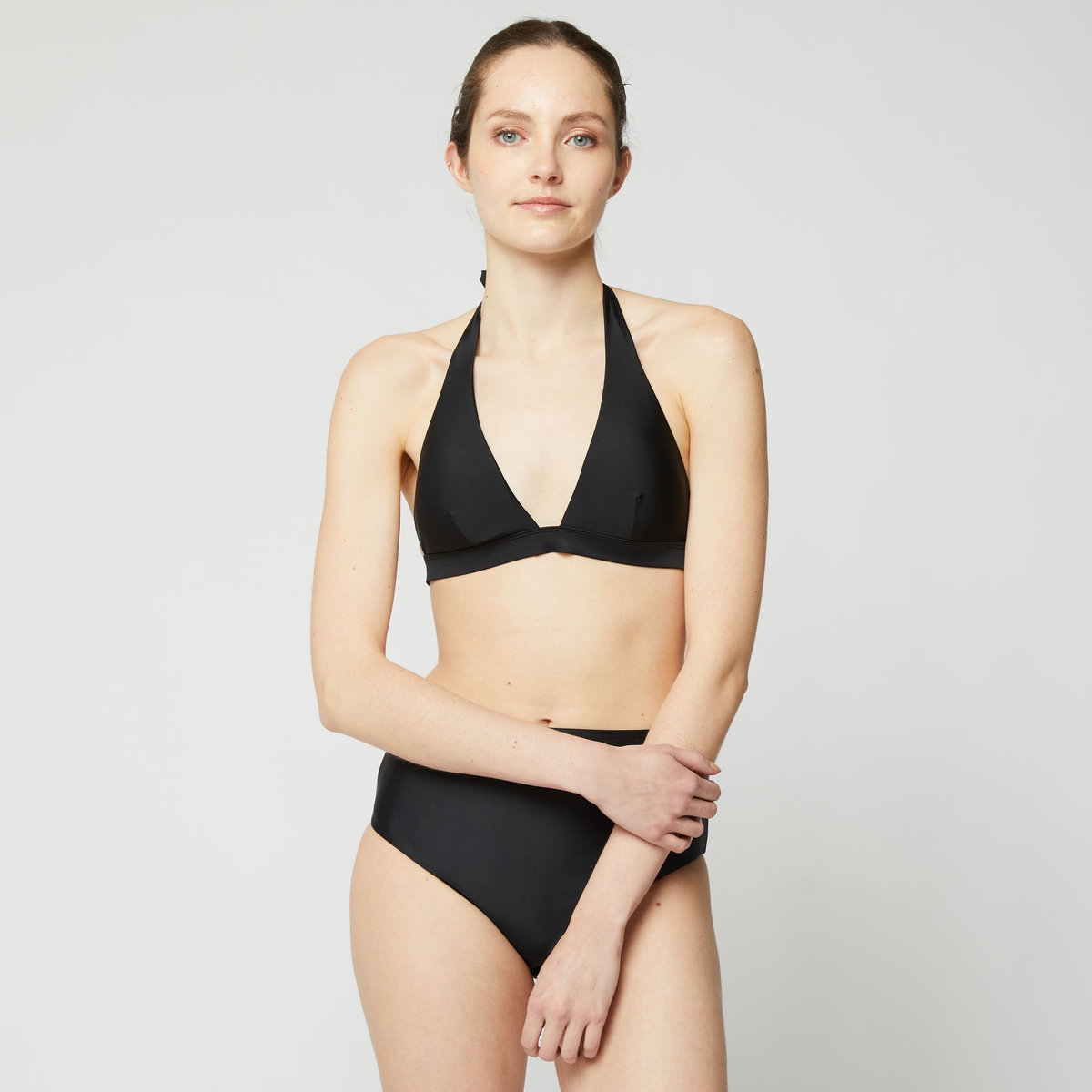 INEXTENSO Haut de maillot de bain noir femme