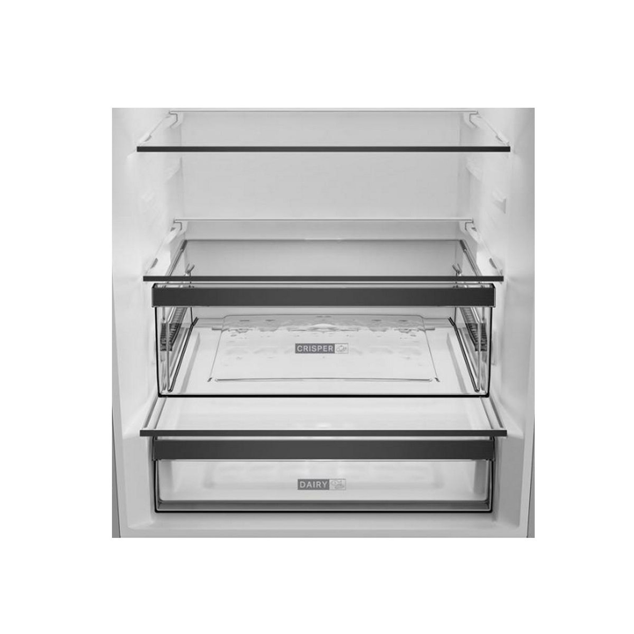 Voir la diapositive 4 : Whirlpool Réfrigérateur combiné 70cm 490l dual no frost - WHK26493X4E