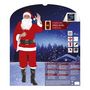 Voir la diapositive 2 : FEERIC LIGHT & CHRISTMAS Déguisement Adulte 6 Pièces  Père Noël  148cm Rouge