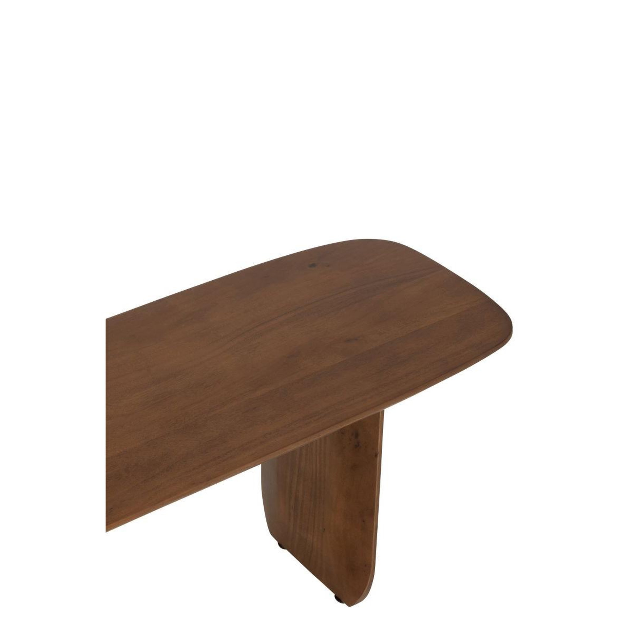 Voir la diapositive 3 : J-LINE Banc en bois  william  190cm marron