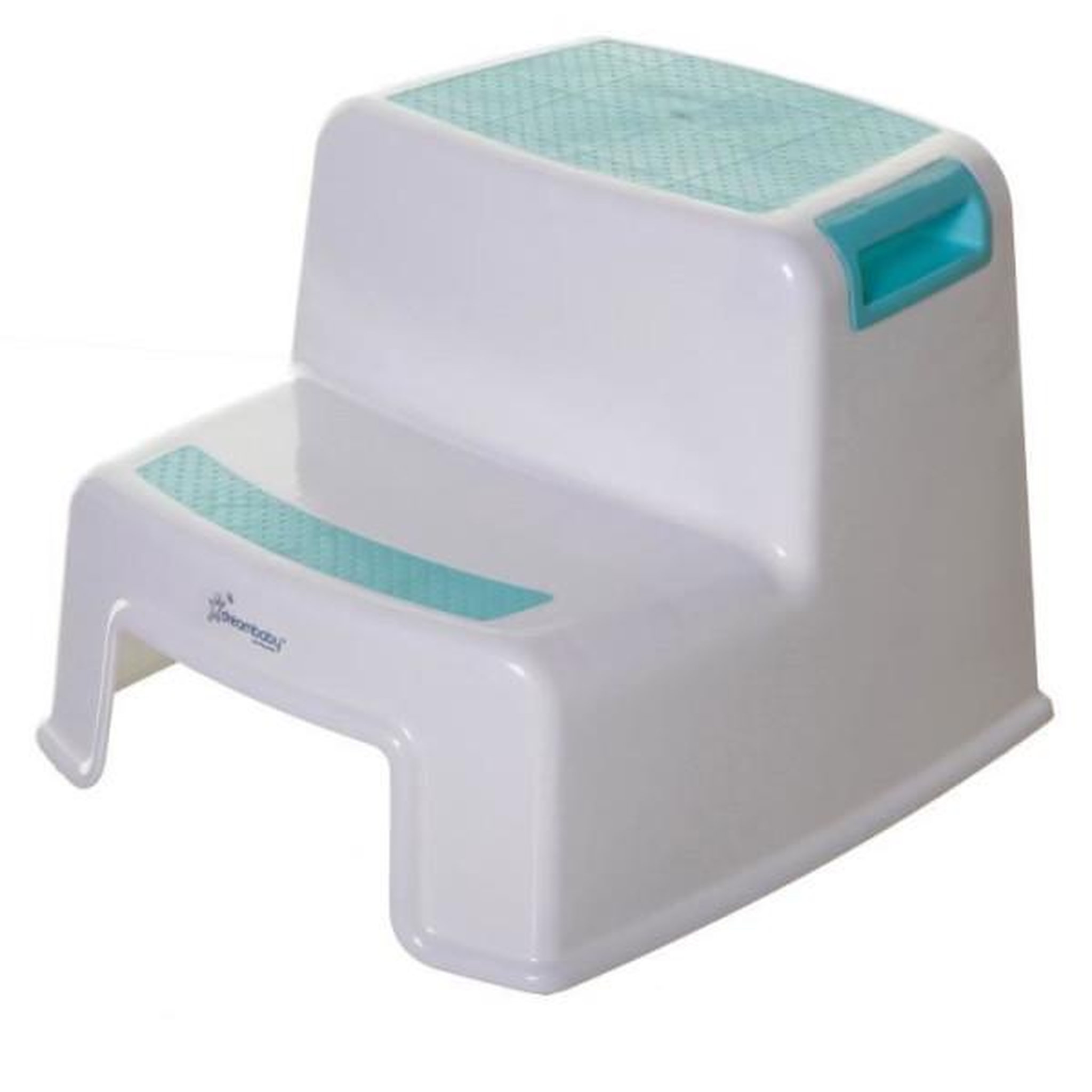 Voir la diapositive 2 : MARKET24 Transat - Anneau Tabouret marchepied - DREAMBABY - 2 UP - Antidérapant et texturé - Jusqu'a 80 kg pour les petits et les adultes - Aqua