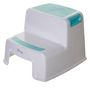 Voir la diapositive 2 : MARKET24 Transat - Anneau Tabouret marchepied - DREAMBABY - 2 UP - Antidérapant et texturé - Jusqu'a 80 kg pour les petits et les adultes - Aqua