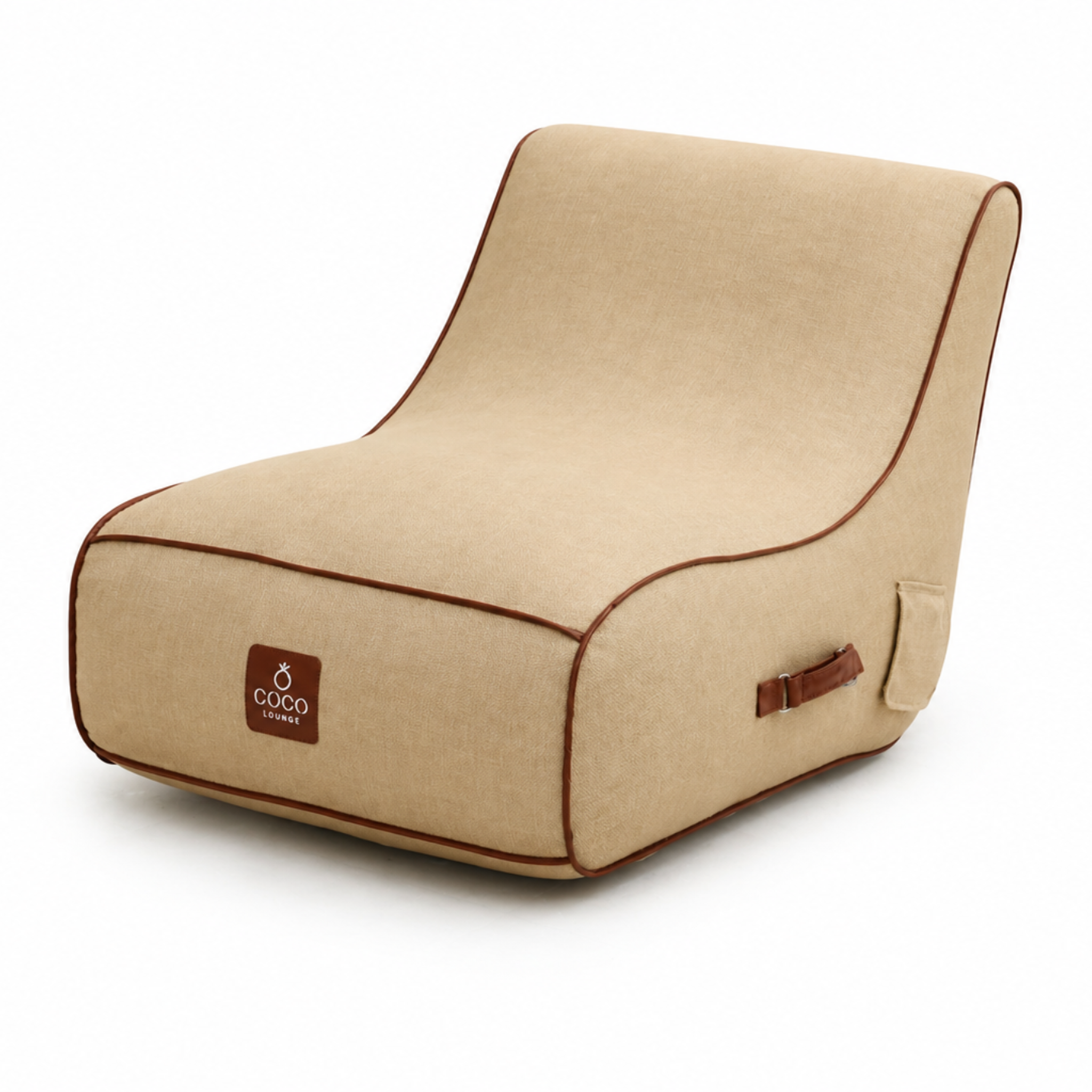 COCO LOUNGE Coco Lounge Fauteuil gonflable RIVIERA - Plusieurs coloris disponibles. Coloris disponibles : Marron, Blanc, Beige, Vert
