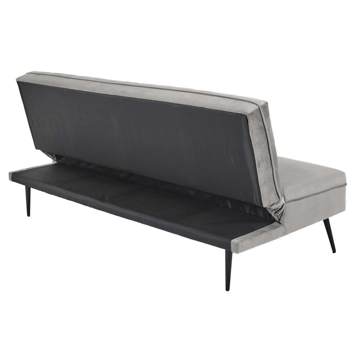 The Home Deco Factory Canapé convertible Fauske- 2 Places - Gris