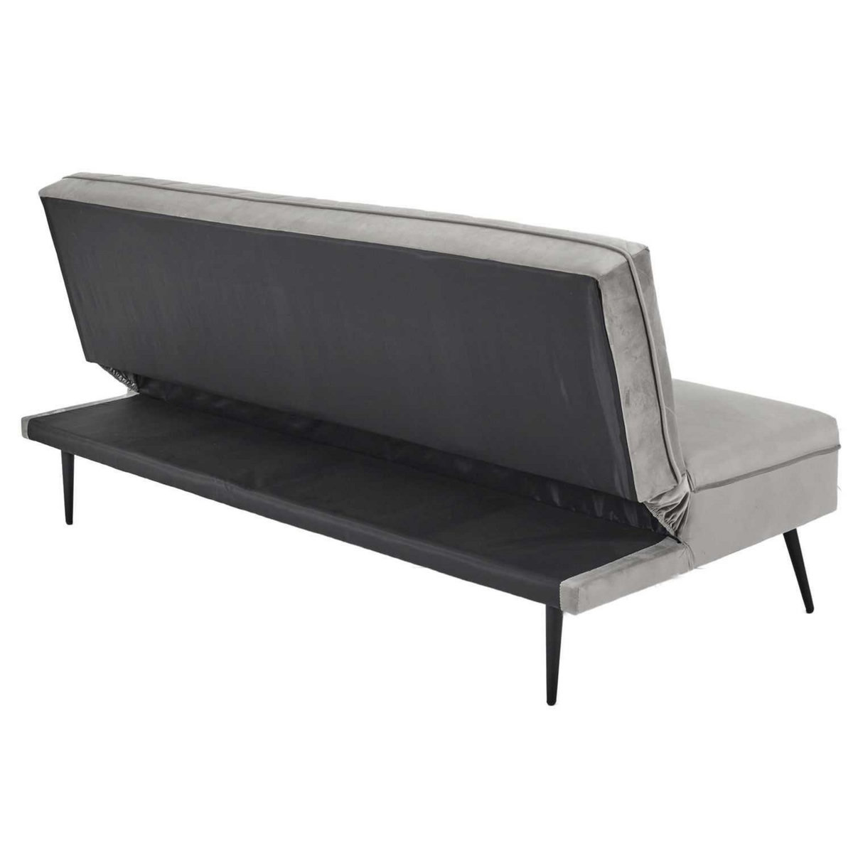The Home Deco Factory Canapé convertible Fauske- 2 Places - Gris