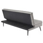 Voir la diapositive 4 : The Home Deco Factory Canapé convertible Fauske- 2 Places - Gris