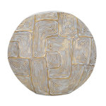 Paris Prix Vase Design en Résine  Elips  36cm Or