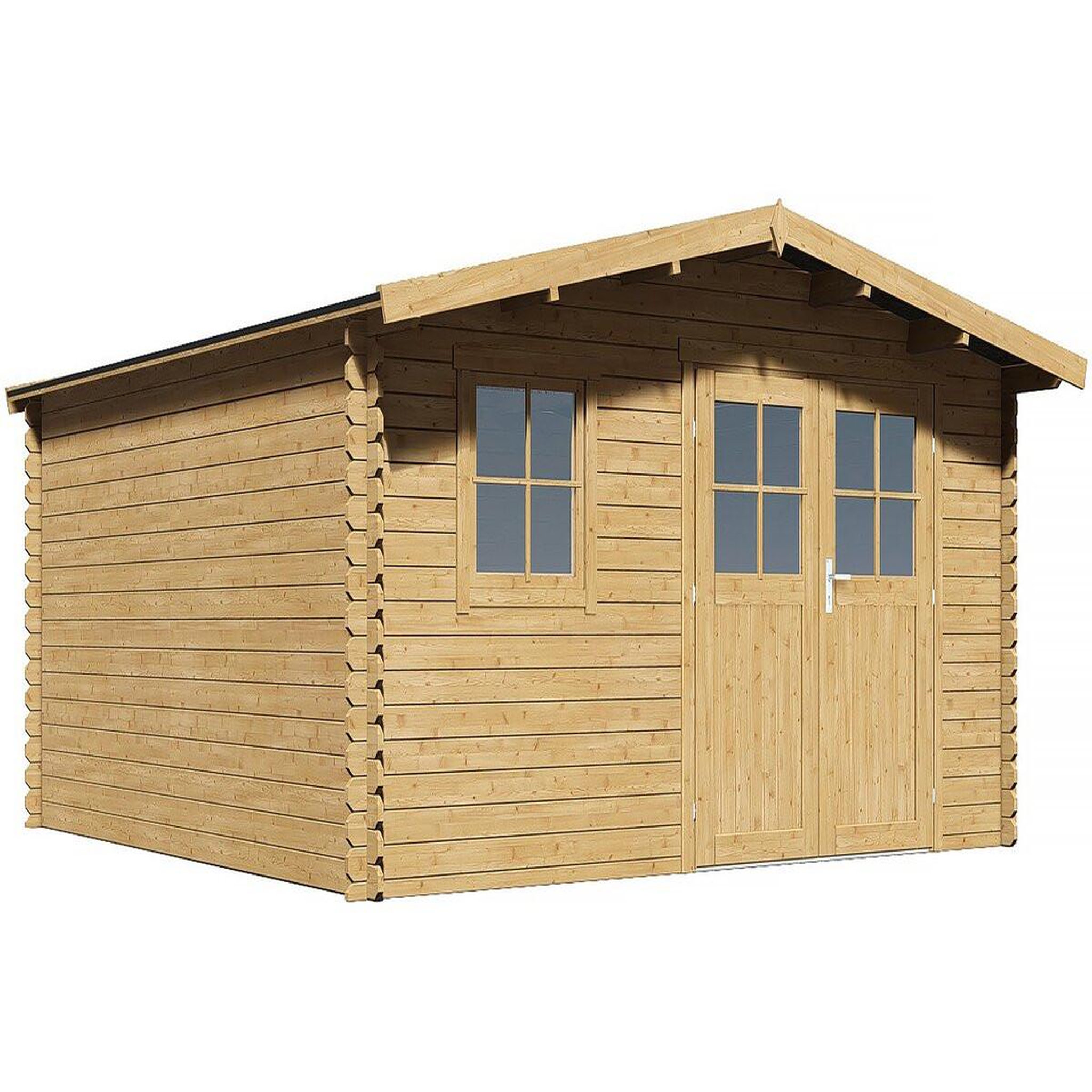 Habitat et Jardin Abri de jardin bois  belval  - 18,75 m² - 28 mm