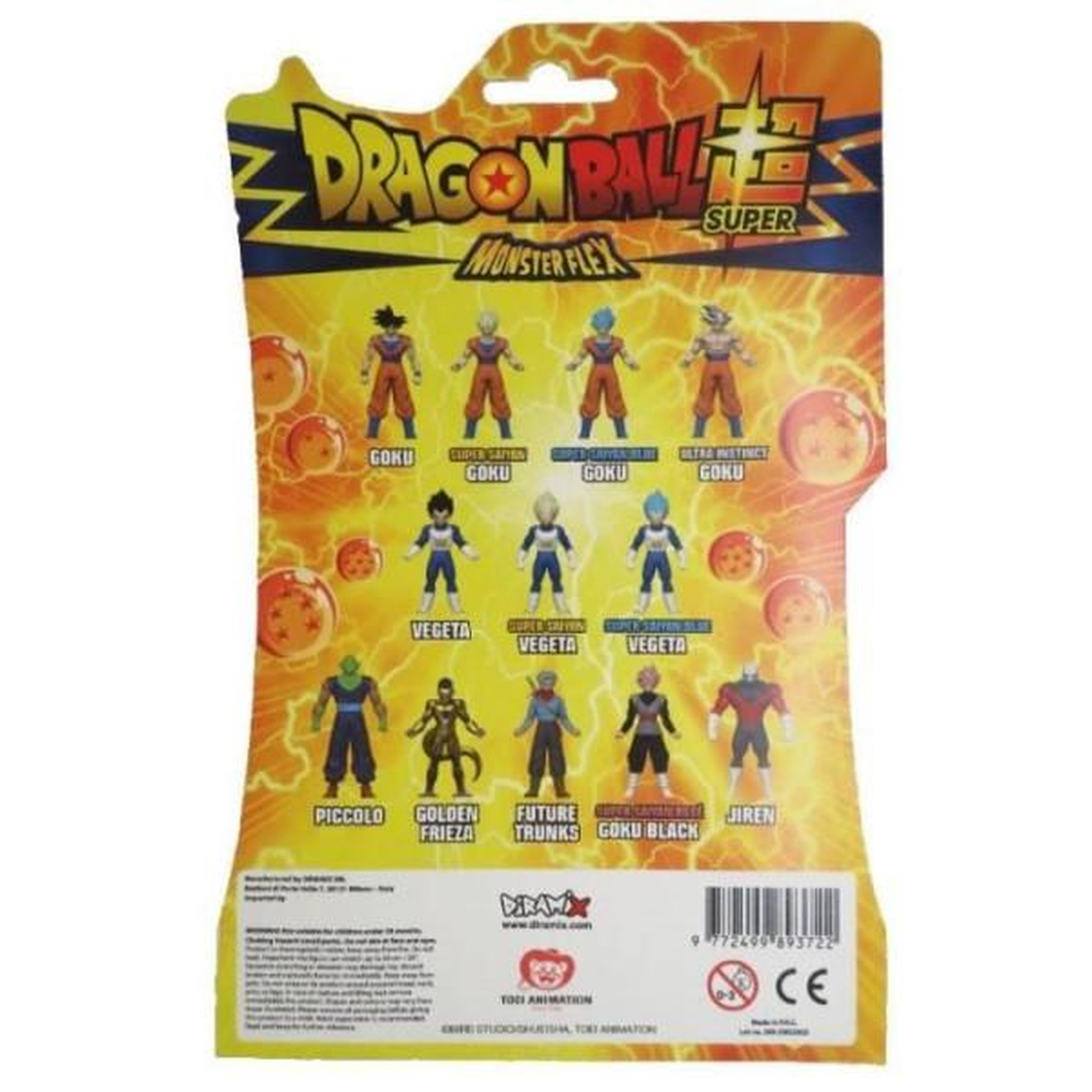 Voir la diapositive 2 : SILVERLIT Figurine extensible dragon ball - monster flex - modele aléatoire - silverlit