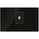ROBLIN Table de cuisson aspirante induction 83cm 4 feux 3700w noir - 6837071