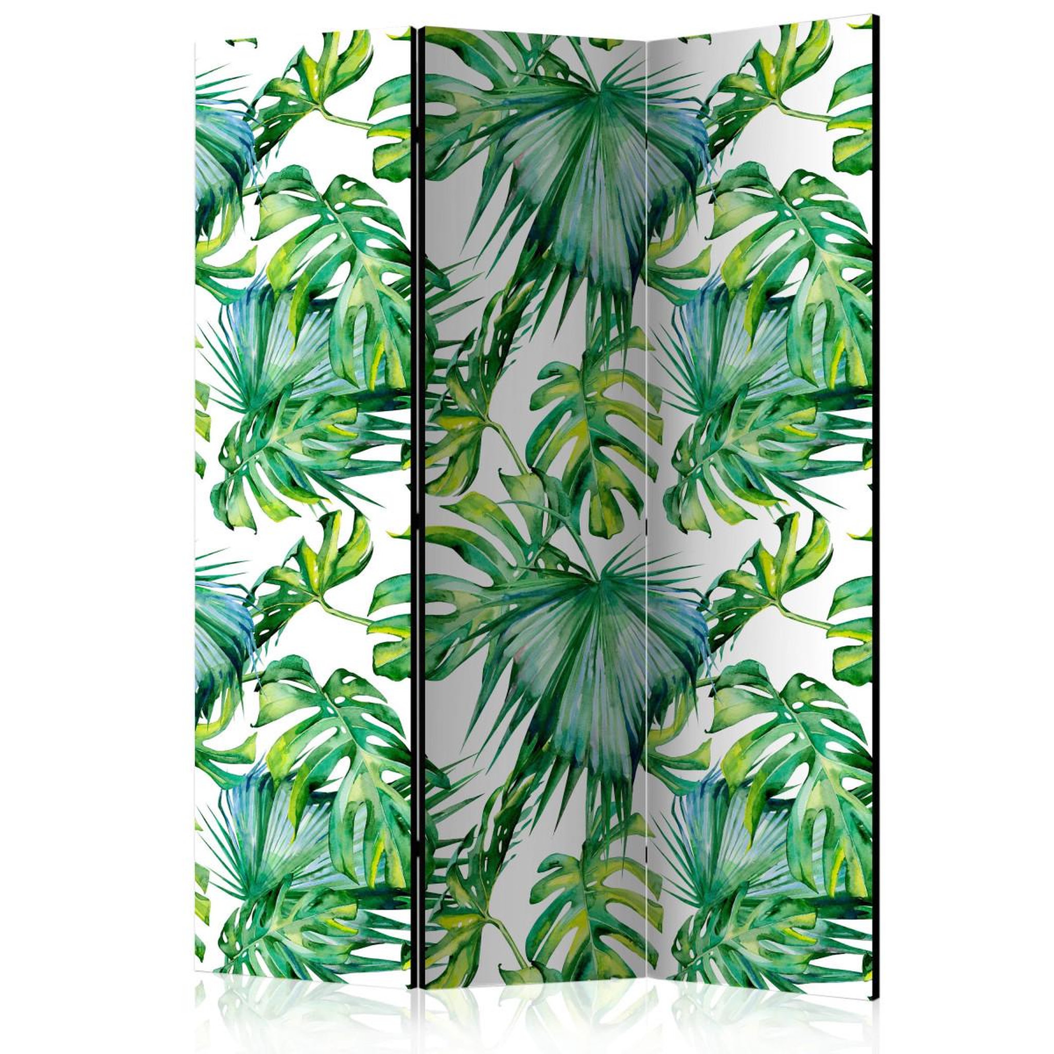 Paris Prix Paravent 3 volets  jungle leaves  135x172cm