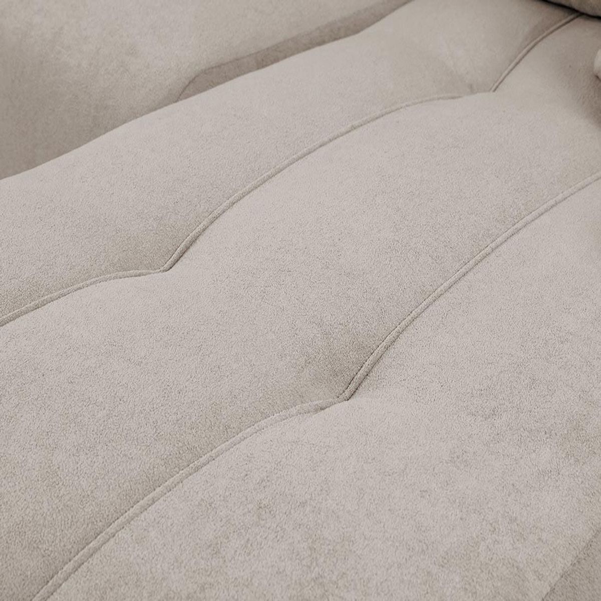 BEST MOBILIER Nicole - canapé d'angle réversible 4 places convertible avec coffre en tissu