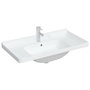 Voir la diapositive 3 : VIDAXL Evier salle de bain blanc 91,5x48x23 cm rectangulaire ceramique