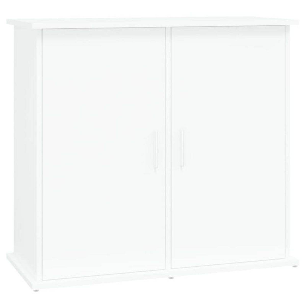 VIDAXL Support pour aquarium blanc 81x36x73 cm bois d ingénierie