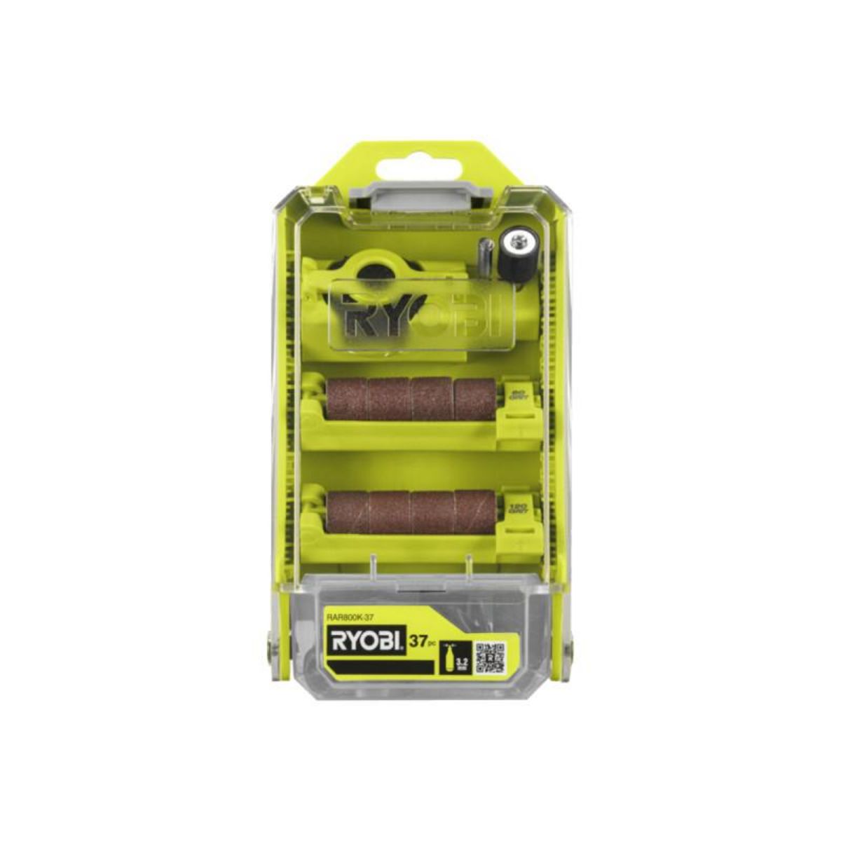 Ryobi Coffret multiusage RYOBI - RAR800K-37 - 3,2mm - 37 pcs