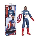 HASBRO Marvel Studios Captain America Brave New World Titan Hero Series, figurine Captain America