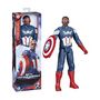 Voir la diapositive 1 : HASBRO Marvel Studios Captain America Brave New World Titan Hero Series, figurine Captain America